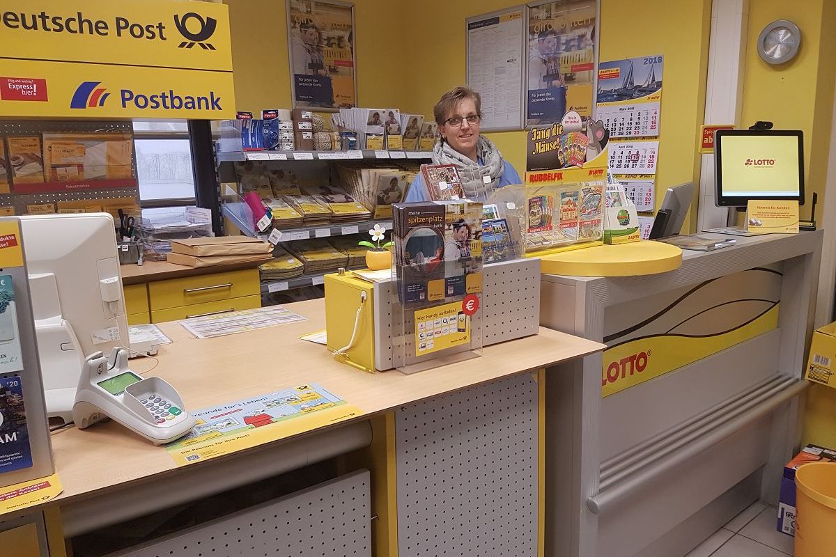 Lotto und Post bei Frau Petersen